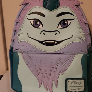 Loungefly Disney Purple and Teal Kids Backpack